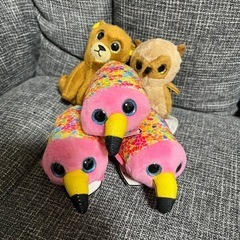 ぬいぐるみ ty 6点セット(ナマケモノが増えました)