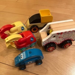 車のおもちゃ(幼児向け)5台セット