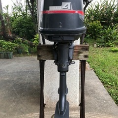 ヤマハ　船外機　４馬力　2サイクル　の画像