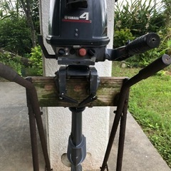 ヤマハ　船外機　４馬力　2サイクル　の画像