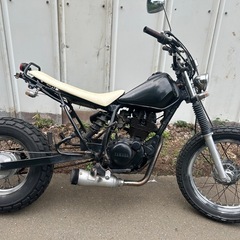 【動画あり】TW200 2JL カスタム　スパトラロンスイパワフィル　YAMAHAの画像