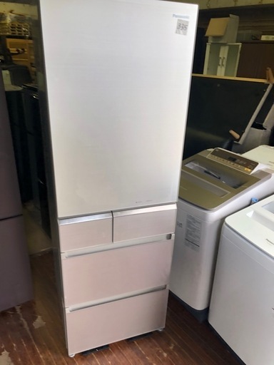 NO B315 ?福岡市内配送設置無料✨?NR-E413PV-N 冷蔵庫 PVタイプ シャンパンゴールド [406L /5ドア /右開