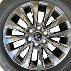 ★【ほぼ未使用・新車外し 】トヨタ ランクル ランドクルーザー  300系 ZX 純正 ホイール・タイヤ 20インチ 265/55R20 4本セットの画像