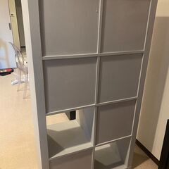 【無料】グレーに塗装したIKEA BILLY本棚（良好な状態）港区で受け取りの画像