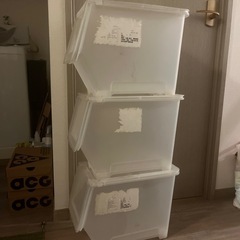 無印　ラック　棚　収納ケースの画像