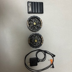 BURTLEバッテリー　空調ファン　充電ケーブル