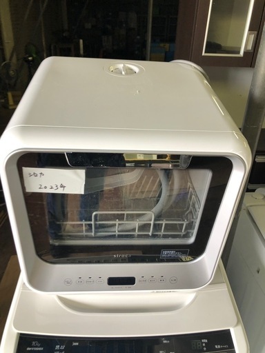 シロカ 2WAY食器洗い乾燥機 [食洗機/工事不要/除菌率99.9％/分岐水栓対応/液晶表示付き/タイマー搭載/360℃キレイウォッシュ] SS-M151 (シルバー) 2023年