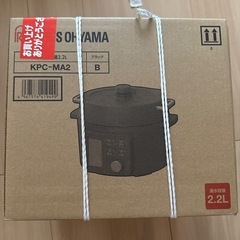 新品未開封❗️電気圧力鍋　アイリスオーヤマ　kpc-ma2 IR...