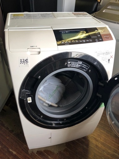 NO B318 ?福岡市内配送設置無料✨?BD-S8800R-C ドラム式洗濯乾燥機 ビッグドラム スリム ライトベージュ [洗濯11