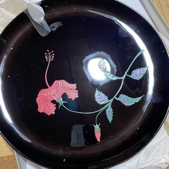 琉球漆器 和皿　大皿 伝統工芸品