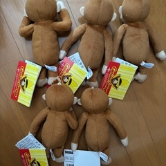 おさるのジョージぬいぐるみの画像