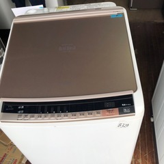NO B320 🌈福岡市内配送設置無料✨🌈BW-DV90A-N 縦型洗濯乾燥機 ビートウォッシュ シャンパン [洗濯9.0kg /乾燥5.0kg /ヒーター乾燥 /上開き]の画像