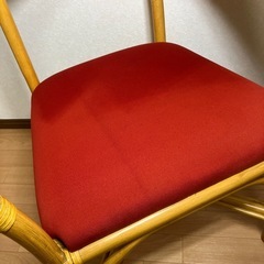 アスプルンド　ラタンチェア　の画像