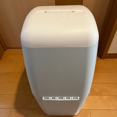 アップリカ 紙おむつ処理ポット ゴミ箱 水色 ブルーの画像