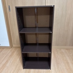 3段本棚、収納