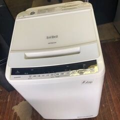 NO B300★格安特価★福岡市内配送設置無料★ 日立 8kg 全自動洗濯機 BW-V80CE6 HITACHI【洗濯機】の画像