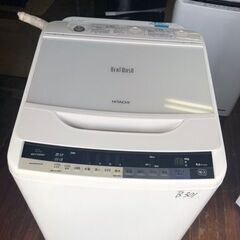 NO B301 ★格安特価★福岡市内配送設置無料★ BWV100AE4 洗濯機 10.0kg HITACHI 日立 BW-V100AE4-W エアジェット乾燥 ナイアガラすすぎ の画像