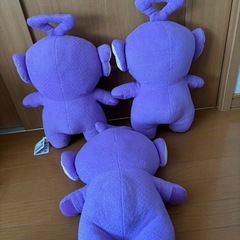 テレタビーズぬいぐるみ 3個の画像