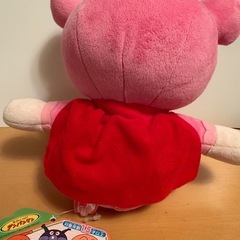 アンパンマンぬいぐるみ　ふわりんスマイルぬいぐるみ　あかちゃんまんの画像