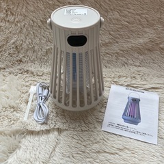 🌟新品🌟　電撃殺虫器 コバエ取り 充電式 防水 殺虫ライト UV光源誘引式の画像