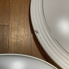 リモコン付き円形シーリングライトの画像