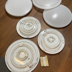 リモコン付き円形シーリングライト