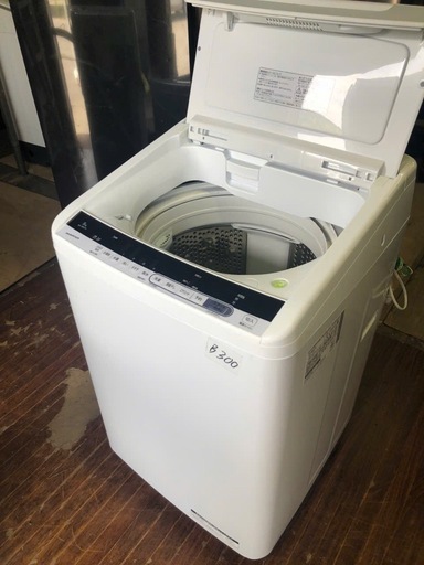 NO B300?福岡市内配送設置無料✨?日立 8kg 全自動洗濯機 BW-V80CE6  HITACHI【洗濯機】