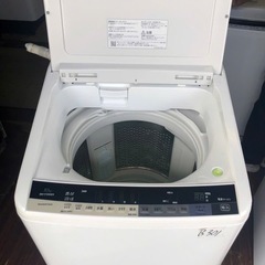 NO B301 🌈福岡市内配送設置無料✨🌈BWV100AE4 洗濯機 10.0kg HITACHI 日立 BW-V100AE4-W エアジェット乾燥 ナイアガラすすぎ の画像