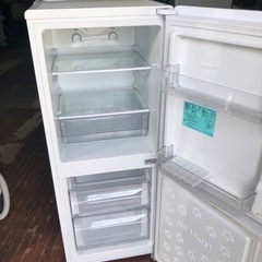 NO B302 🌈福岡市内配送設置無料✨🌈JR-NF148A-W 冷蔵庫 ホワイト [148L /2ドア /右開きタイプ]の画像