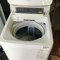 NO B306🌈福岡市内配送設置無料✨🌈パナソニック Panasonic 全自動洗濯機 （8.0kg） 即効泡洗浄 エコナビ ホワイト NA-FA80H3-Wの画像