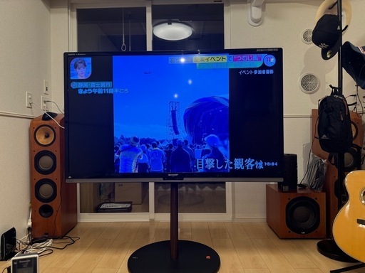 3Dグラス2個付き【希少3D大型テレビ】AQUOS クアトロン 3D LC-60Z5 [60インチ]