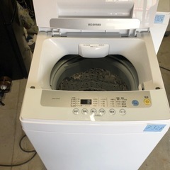 NO B328 🌈福岡市内配送設置無料✨🌈IAW-T502E 全自動洗濯機 [洗濯5.0kg /乾燥機能無 /上開き]  2019年の画像