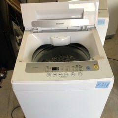 NO B328 🌈福岡市内配送設置無料✨🌈IAW-T502E 全自動洗濯機 [洗濯5.0kg /乾燥機能無 /上開き]  2019年の画像