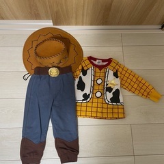 ハロウィン　子供　コスプレ　トイストーリー　ウッディ　90サイズ