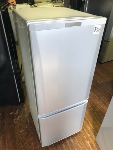 NO B313 ?福岡市内配送設置無料✨?三菱電機 MITSUBISHI ELECTRIC 冷蔵庫 （146L・右開き） 2ドア シャ