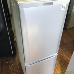 NO B313 🌈福岡市内配送設置無料✨🌈三菱電機 MITSUBISHI ELECTRIC 冷蔵庫 （146L・右開き） 2ドア シャイニーシルバー MR-P15D-S 2019年の画像