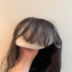 ロングヘア　ウィッグの画像