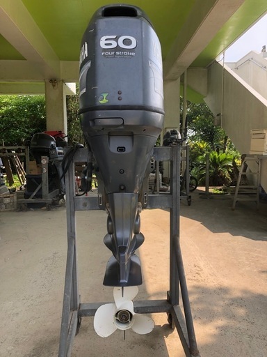 ヤマハ　船外機　60馬力　バーハンドル仕様