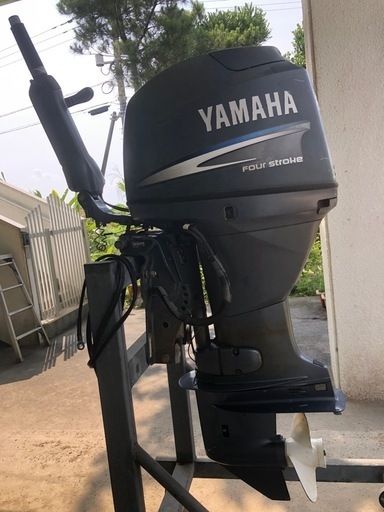 ヤマハ　船外機　60馬力　バーハンドル仕様