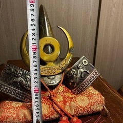 兜　置物 3つセットの画像