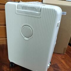 新品未使用 スーツケース 白 Mサイズ