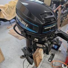 【引取限定サマーチャンス】7月いっぱいプライスダウン！船検、車検付　FISH１２　MERCURY10馬力軽トレイラーセット！の画像