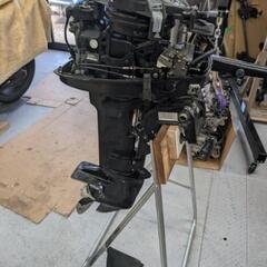 【引取限定サマーチャンス】7月いっぱいプライスダウン！船検、車検付　FISH１２　MERCURY10馬力軽トレイラーセット！の画像