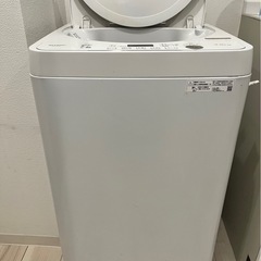 SHARP 洗濯機　　4.5キロ