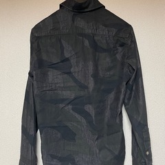 G-STAR RAW カモフラージュ長袖シャツ XXSの画像