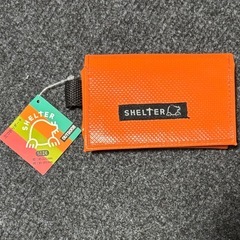 【6/30まで】三つ折り ポーチ 財布 SHELTER OUTD...