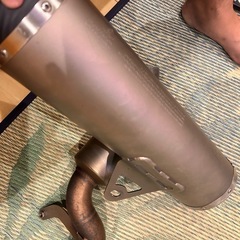 ハーレースクリーミンイーグルストリートキャノン　マフラー　Pan Americaの画像