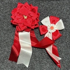 胸章 花 卒業式 入学式 お祝いの画像