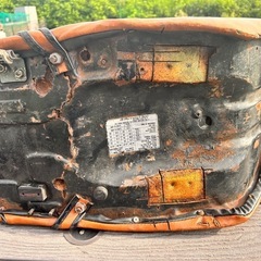 gs400 gs425 大川　3段シート　スズキ　レザー　タックルロールの画像