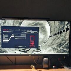 Lg ウルトラワイドモニター　半年使用の画像